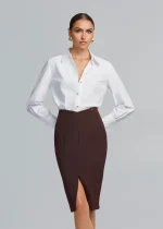 High-waisted pencil skirt LYNNE FW25-26 - Image 4
