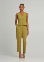 Cropped fabric pants LYNNE FW25-26 - Image 2