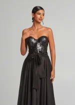 Matte sequined bustier LYNNE FW25-26 - Image 2