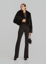 Faux fur with mink look LYNNE FW25-26 - Image 3