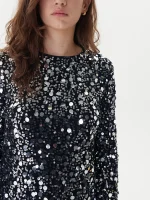 Cocktail Dress Anika Black Loose Fit ONLY FW25-26 - Image 4