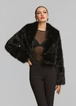 Faux fur with mink look LYNNE FW25-26 - Image 4