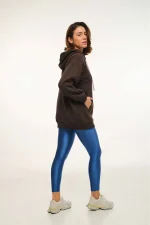 Γυναικειο Φουτερ με φερμουαρ και κεντημα PCP FW25-26 - Image 4