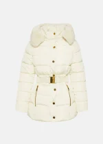 Faux fur hooded jacket LYNNE FW25-26