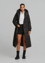 Long jacket with a pronounced hood LYNNE FW25-26 - Image 2