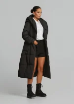 Long jacket with a pronounced hood LYNNE FW25-26 - Image 3