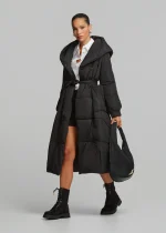 Long jacket with a pronounced hood LYNNE FW25-26 - Image 4