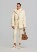 Faux fur hooded jacket LYNNE FW25-26 - Image 4