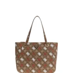 Τσάντα Ταξιδιού Eliette Toiletry Tra Latte Logo/Ginger GUESS SS26