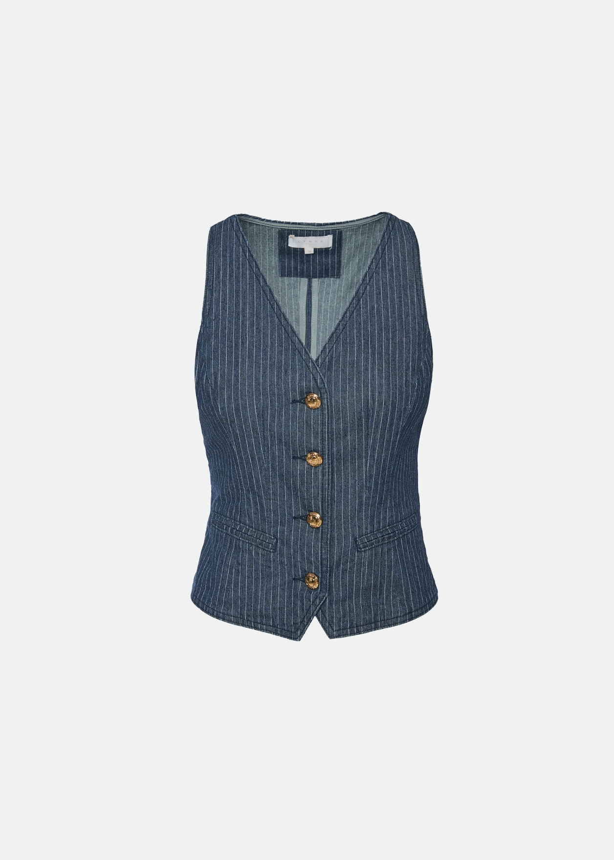 Τζιν ριγε γιλέκο LYNNE SS26