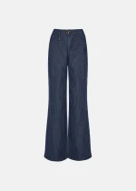 Ριγέ ψηλόμεσο τζιν παντελόνι LYNNE SS26