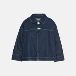 Τζιν τζάκετ με λευκές λεπτομέρειες LYNNE SS26