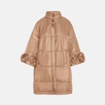 Long jacket with appliqued flowers LYNNE SS26