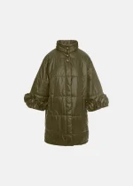 Μακρύ μπουφάν με απλικέ λουλούδια LYNNE SS26