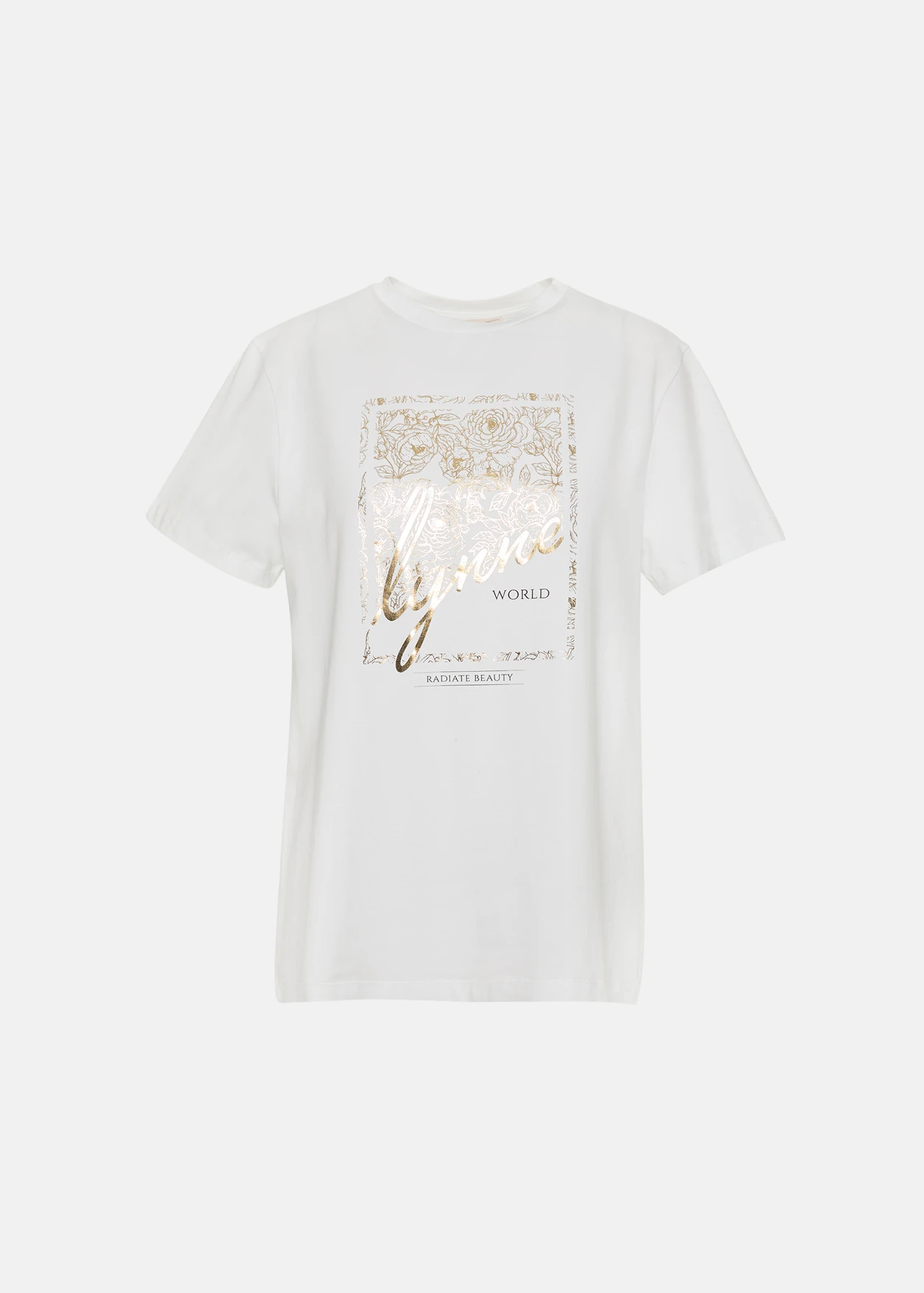 1 T-shirt with metallic logo print LYNNE SS26 - Image 1