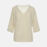 Knitted blouse with 3/4 sleeves LYNNE SS26