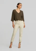 Knitted blouse with 3/4 sleeves LYNNE SS26 - Image 2