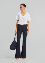 Blouse with pearls and crystals LYNNE SS26 - Image 2