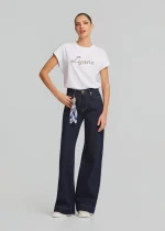 High-waisted bell-bottom jeans LYNNE SS26 - Image 2