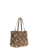 Eliette Travel Bag Toiletry Tra Latte Logo/Ginger GUESS SS26 - Image 2