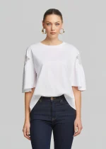 Blouse with transparent detail LYNNE SS26 - Image 2