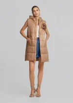 Long jacket with hood LYNNE SS26 - Image 2