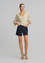 Knitted blouse with 3/4 sleeves LYNNE SS26 - Image 2