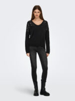 Boxy Women's Blouse Black ONLY FW25-26 - Image 3