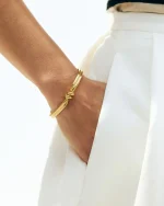 Swivel Bangle Gold EDBLAD SS26 - Image 3