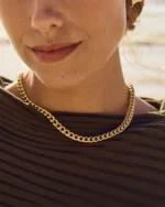 Spiga Chain Necklace Gold EDBLAD SS26 - Image 3