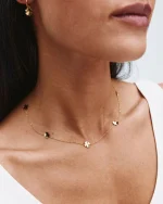 Lucky Mini Necklace Multi Gold EDBLAD SS26 - Image 3