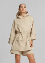 Parka with hood and pockets LYNNE SS26 - Image 3