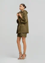 Parka with hood and pockets LYNNE SS26 - Image 3