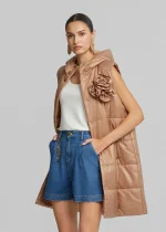 Long jacket with hood LYNNE SS26 - Image 3