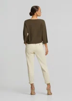 Knitted blouse with 3/4 sleeves LYNNE SS26 - Image 3