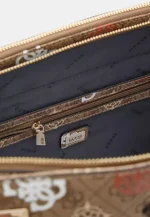 Eliette Travel Bag Toiletry Tra Latte Logo/Ginger GUESS SS26 - Image 3