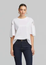 Blouse with transparent detail LYNNE SS26 - Image 4