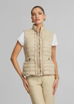 Sleeveless jacket with ruffles LYNNE SS26 - Image 4