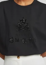 Blouse with embroidered print LYNNE SS26 - Image 4