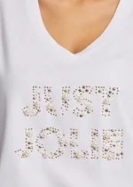 Blouse with pearls and crystals LYNNE SS26 - Image 4