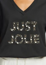 Blouse with pearls and crystals LYNNE SS26 - Image 4