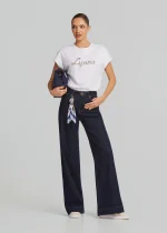 High-waisted bell-bottom jeans LYNNE SS26 - Image 4