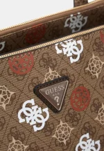 Eliette Travel Bag Toiletry Tra Latte Logo/Ginger GUESS SS26 - Image 4