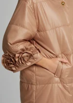 Long jacket with appliqued flowers LYNNE SS26 - Image 5