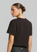 T-shirt with metallic logo print LYNNE SS26 - Image 5