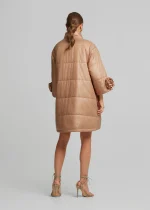 Long jacket with appliqued flowers LYNNE SS26 - Image 6