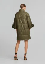 Μακρύ μπουφάν με απλικέ λουλούδια LYNNE SS26 - Image 6