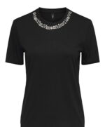 ONLPARKER S/S O-NECK BLING TOP BOX JRS SS26