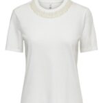 ONLPARKER S/S O-NECK BLING TOP BOX JRS SS26