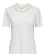 ONLPARKER S/S O-NECK BLING TOP BOX JRS SS26